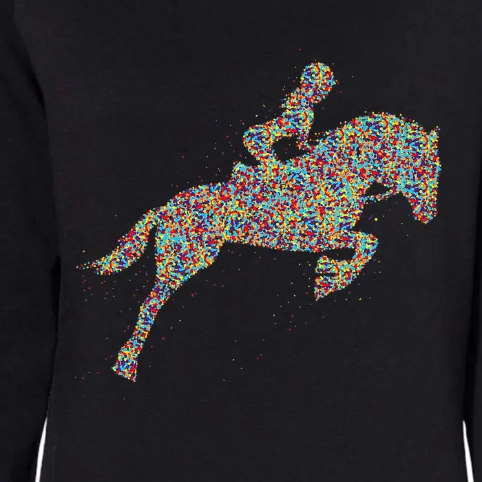 Horse Girl Horseback Riding Womens California Wash Sweatshirt