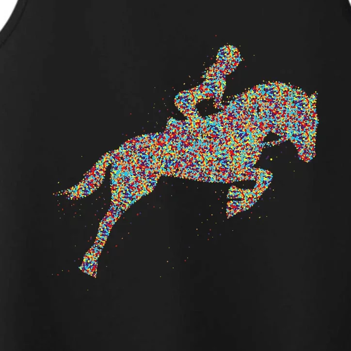 Horse Girl Horseback Riding Performance Tank