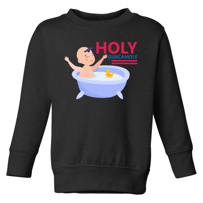 Holy Guacamole Toddler Sweatshirt