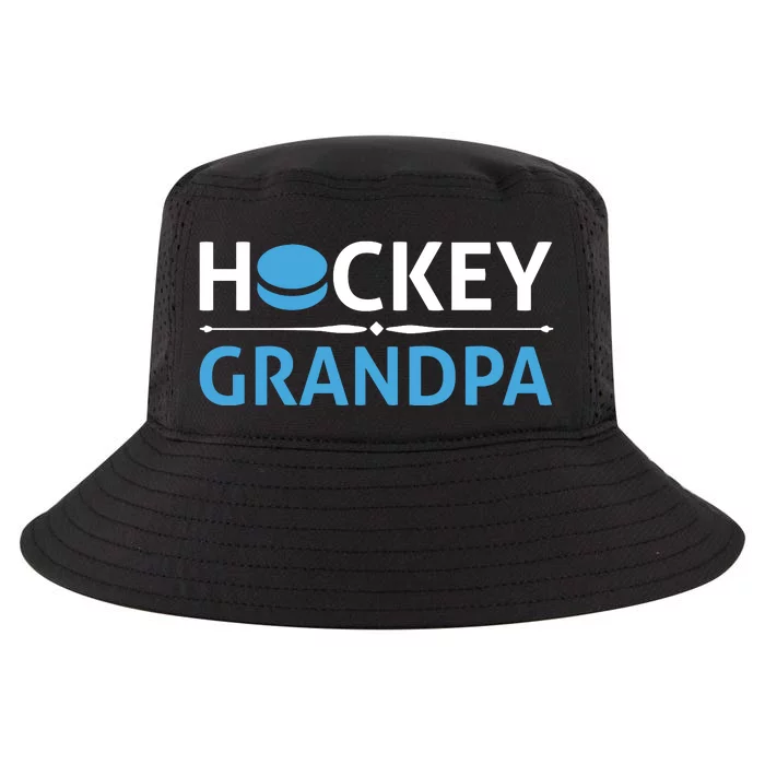 Hockey Grandpa Cool Comfort Performance Bucket Hat