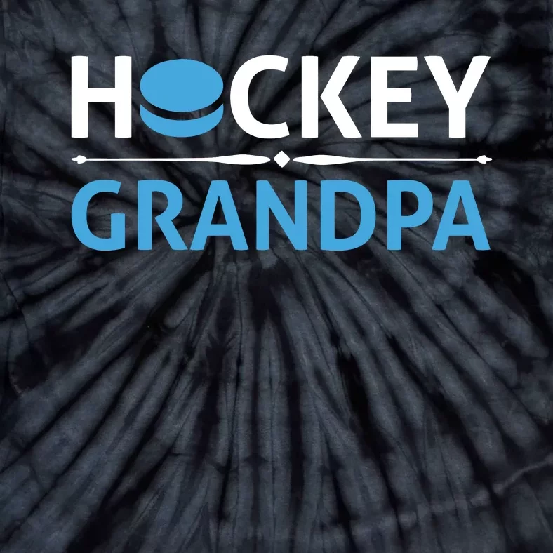 Hockey Grandpa Tie-Dye T-Shirt