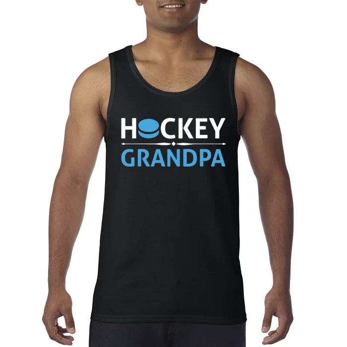 Hockey Grandpa Tank Top