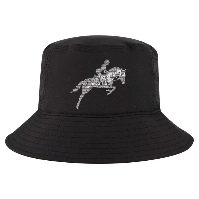 Horse Girl Horseback Riding Women Cool Comfort Performance Bucket Hat