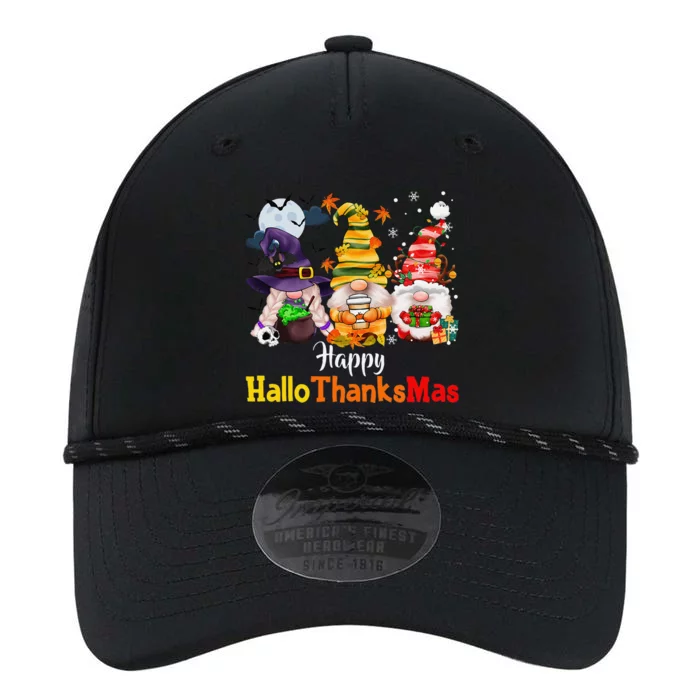 Halloween Gnomes Happy HalloThanksMas Thanksgiving Christmas Cute Performance The Dyno Cap