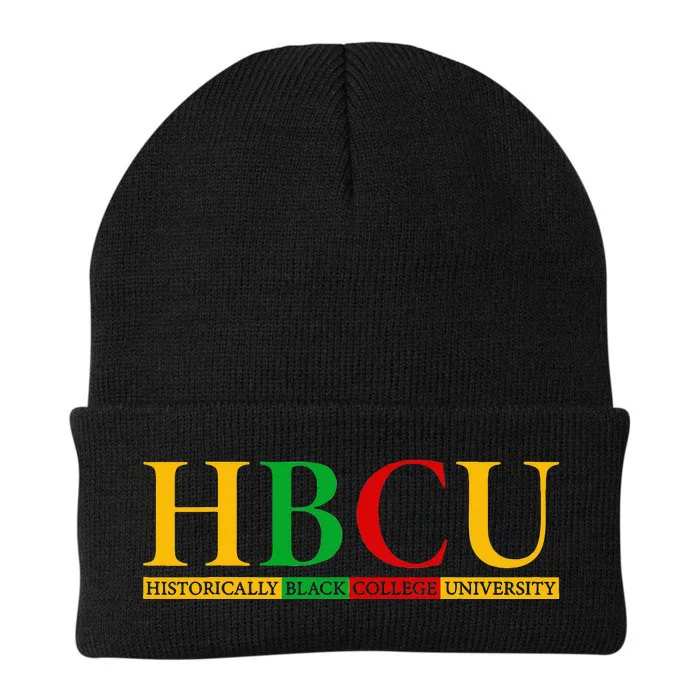 HBCU Grad History Historical Black College Graduate Knit Cap Winter Beanie