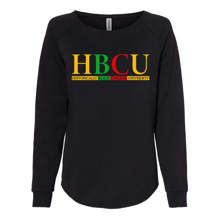 HBCU Grad History Historical Black College Graduate Womens California Wash Sweatshirt