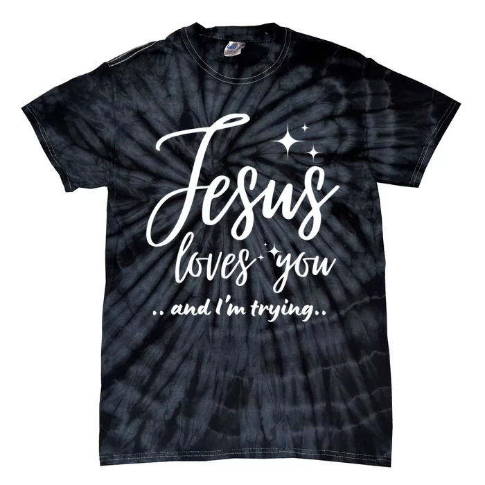 His Grace Is Enough Christianity Jesus Loves Tie-Dye T-Shirt