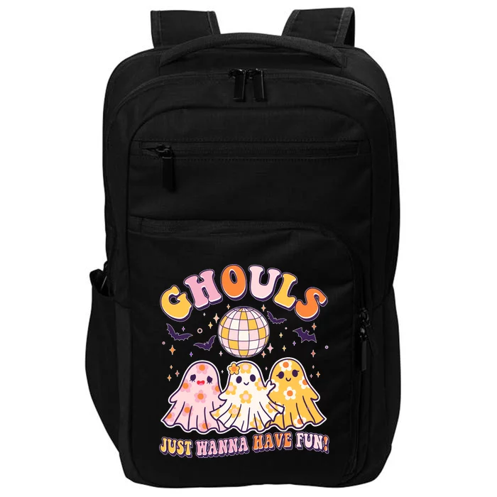 Halloween Ghouls Just Wanna Have Fun Impact Tech Backpack