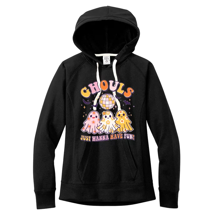 Halloween Ghouls Just Wanna Have Fun Women's Fleece Hoodie