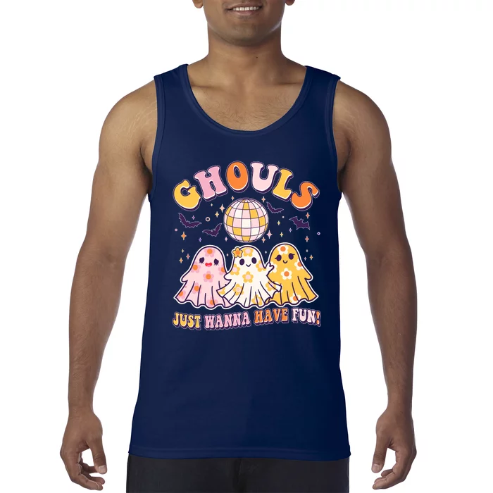 Halloween Ghouls Just Wanna Have Fun Tank Top