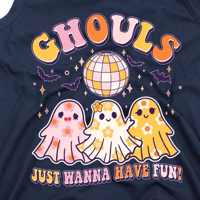 Halloween Ghouls Just Wanna Have Fun Tank Top