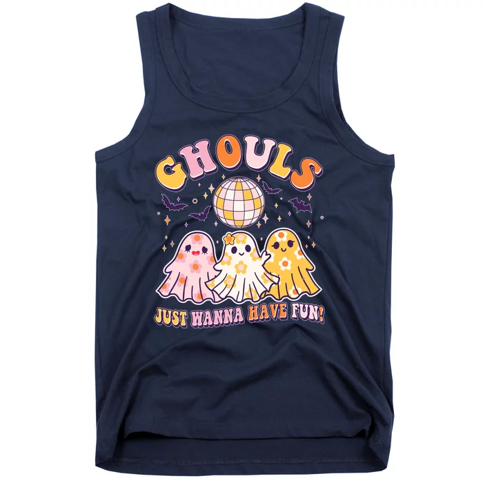 Halloween Ghouls Just Wanna Have Fun Tank Top