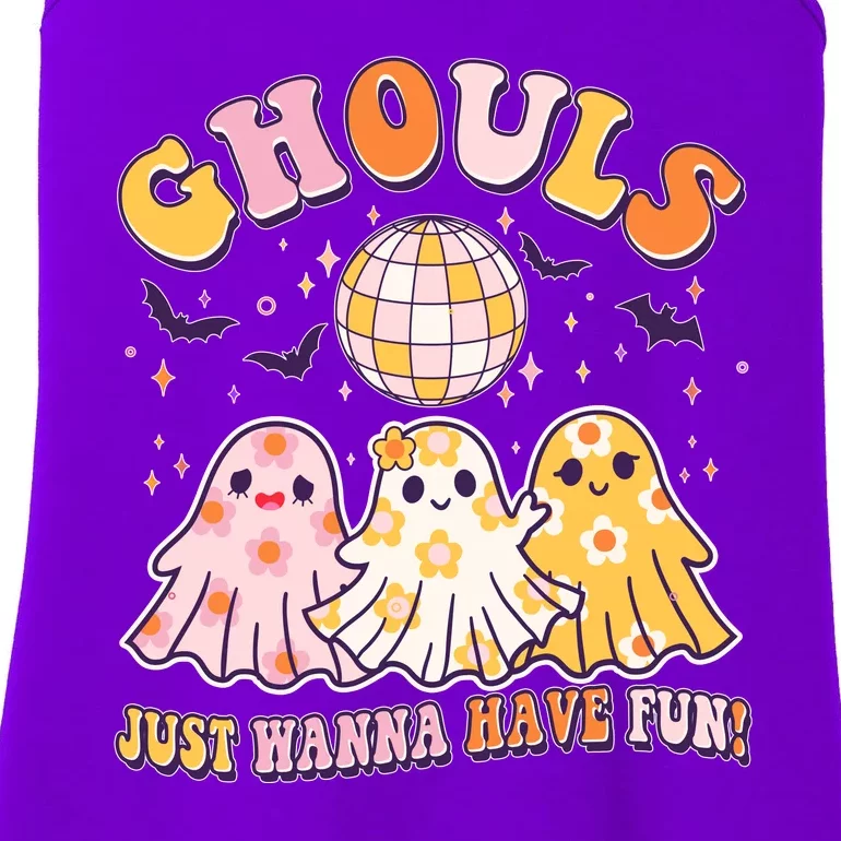 Halloween Ghouls Just Wanna Have Fun Ladies Essential Tank