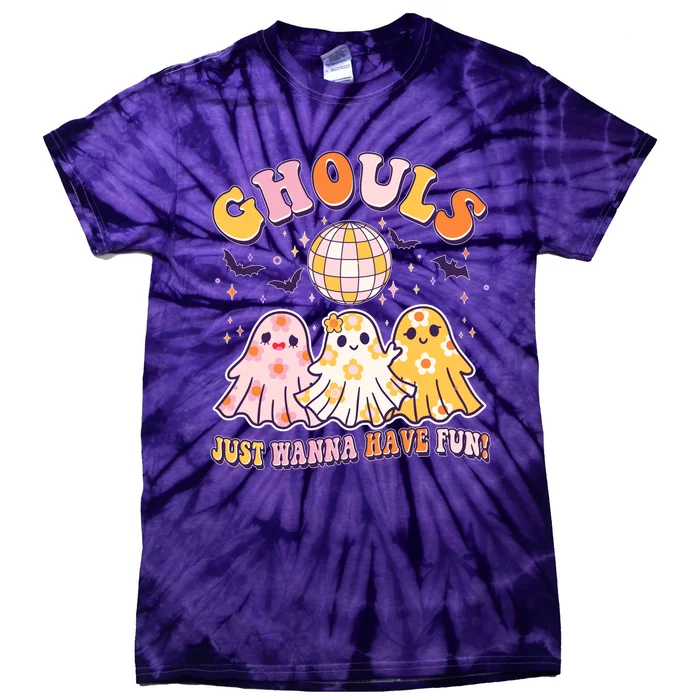 Halloween Ghouls Just Wanna Have Fun Tie-Dye T-Shirt