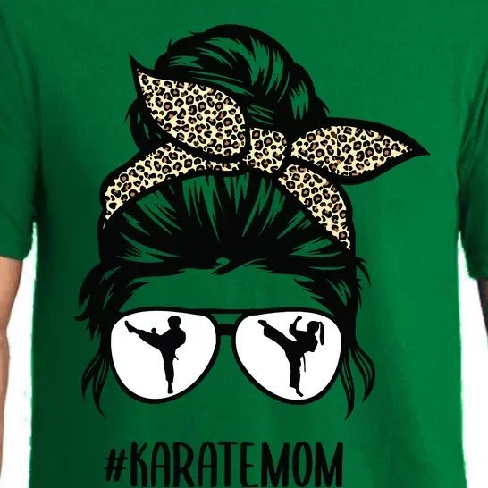 Hair Glasses Karate Mom Pajama Set