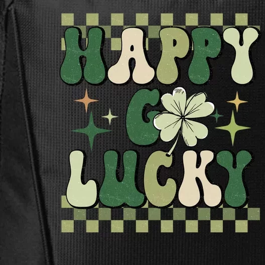 Happy Go Lucky St Patricks Day City Backpack