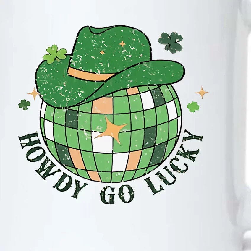 Howdy Go Lucky Black Color Changing Mug