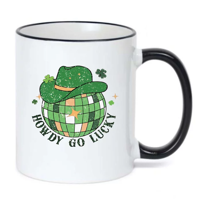 Howdy Go Lucky Black Color Changing Mug