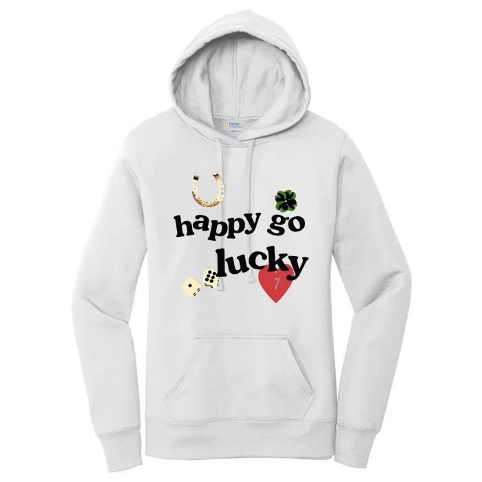 Happy Go Lucky Women's Pullover Hoodie