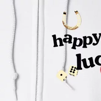 Happy Go Lucky Full Zip Hoodie