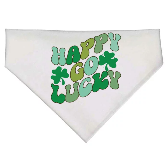 Happy Go Lucky USA-Made Doggie Bandana