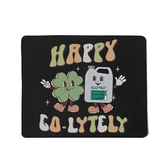 Happy Go Lytely GI Nurse St Patrick's Day Bowel Prep Gastro Endo Nursing Humor Mousepad