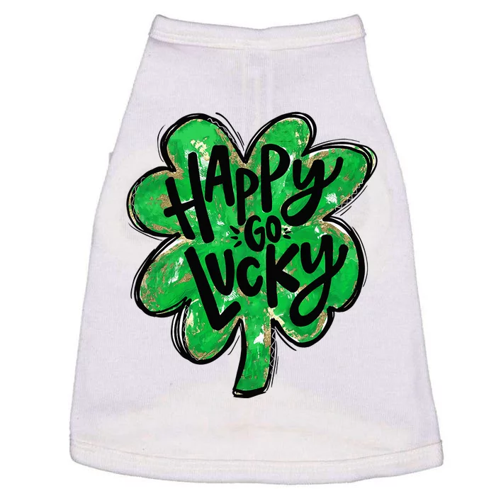 Happy Go Lucky St. Patrick's Day Doggie Tank