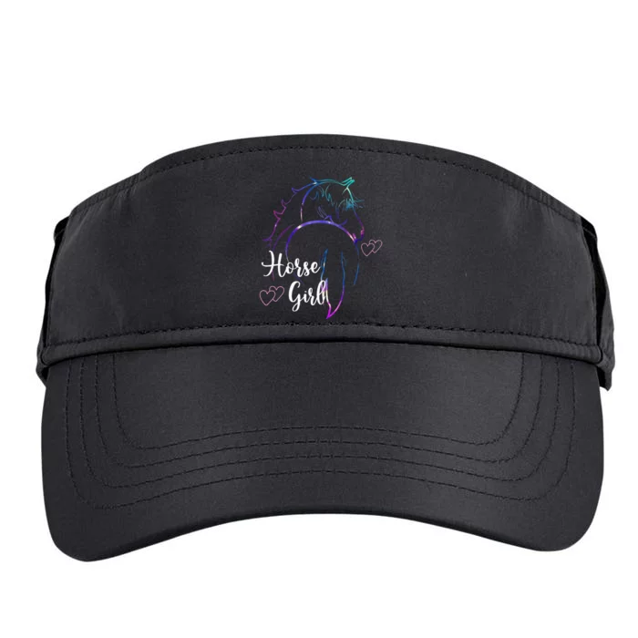 Horse Girl Love Horses Riding Horseback Riding Kids Women Adult Drive Performance Visor