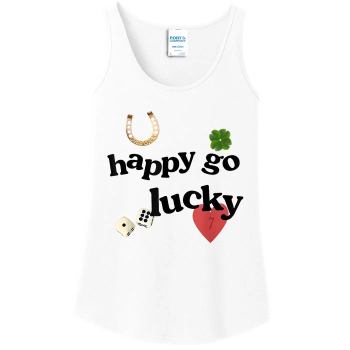 Happy Go Lucky Ladies Essential Tank