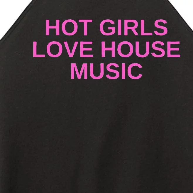 Hot G.I.R.L.S Love House Music Dj Techno Rave Edm Concert Slay Women’s Perfect Tri Rocker Tank