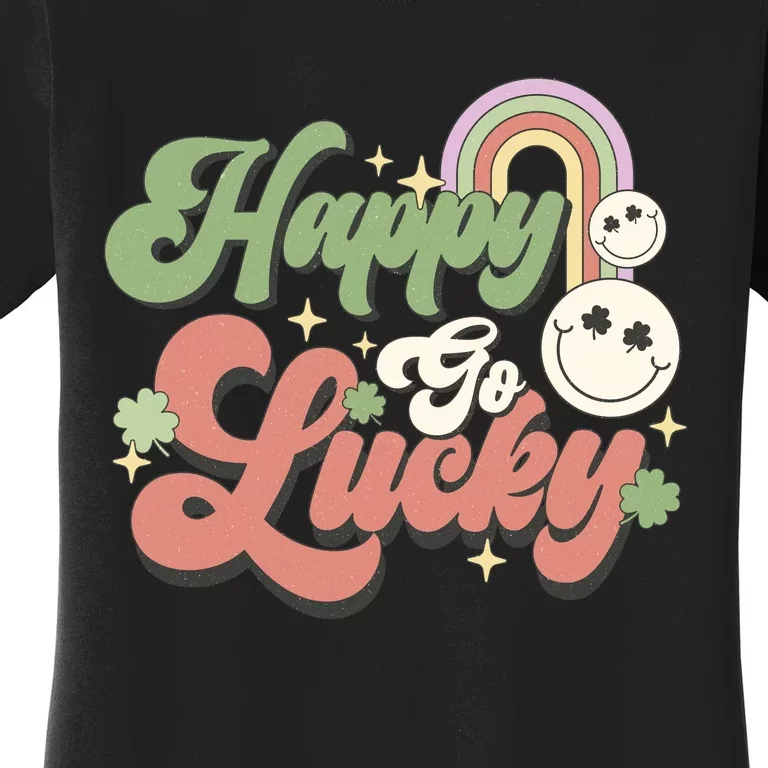 Happy Go Lucky St Patricks Day Women's T-Shirt