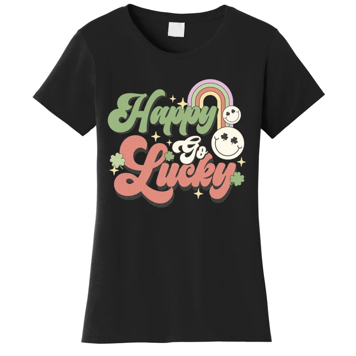 Happy Go Lucky St Patricks Day Women's T-Shirt