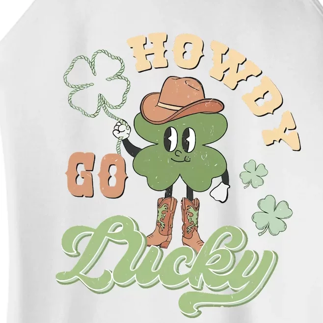 Howdy Go Lucky Women’s Perfect Tri Rocker Tank