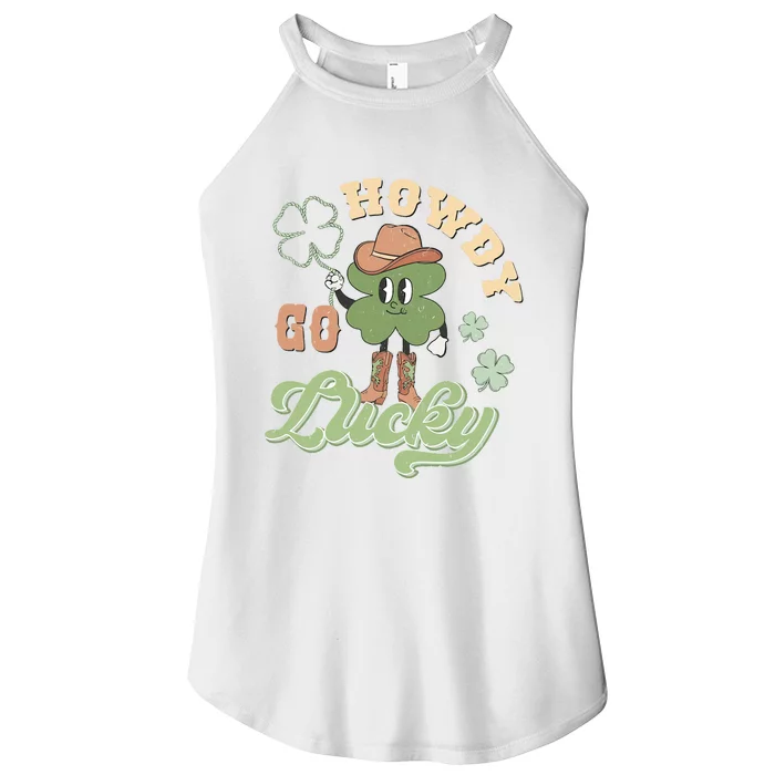 Howdy Go Lucky Women’s Perfect Tri Rocker Tank