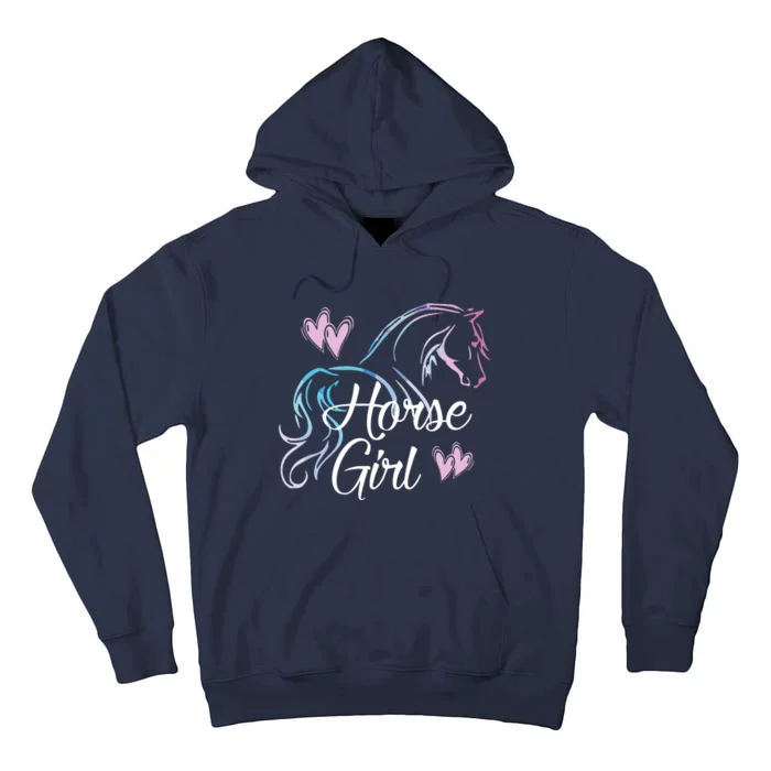 HORSE GIRL Love Horses Riding Rider Women Gift Tall Hoodie