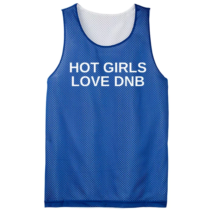 Hot Girl Love Dnb Rave Techno Dj Drum And Bass Mesh Reversible Basketball Jersey Tank