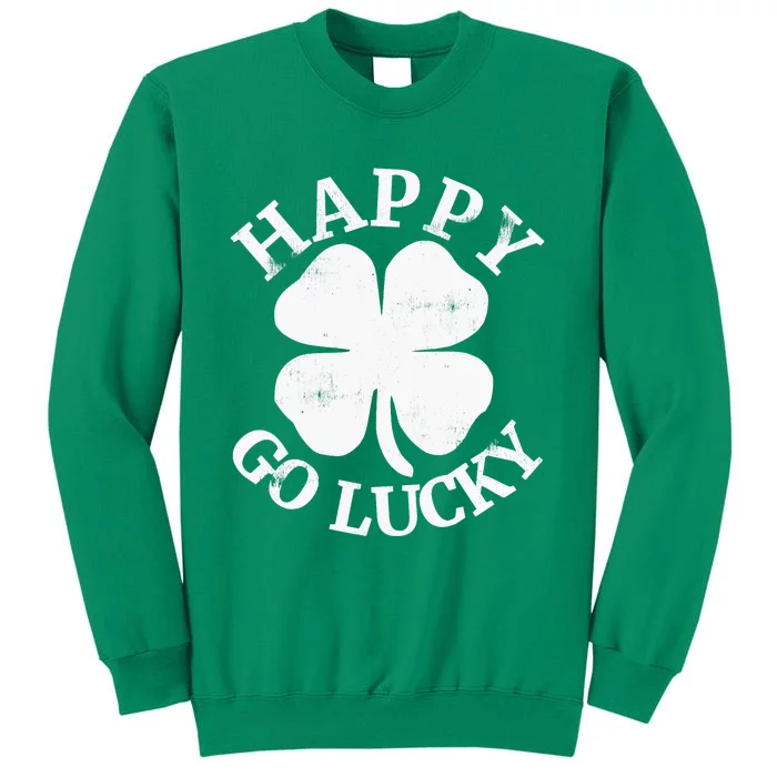 HAPPY GO LUCKY St. Patrick's Day Boy Girl Sweatshirt