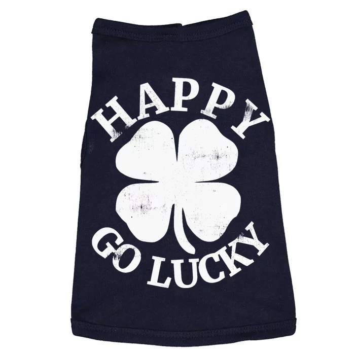 HAPPY GO LUCKY St. Patrick's Day Boy Girl Doggie Tank