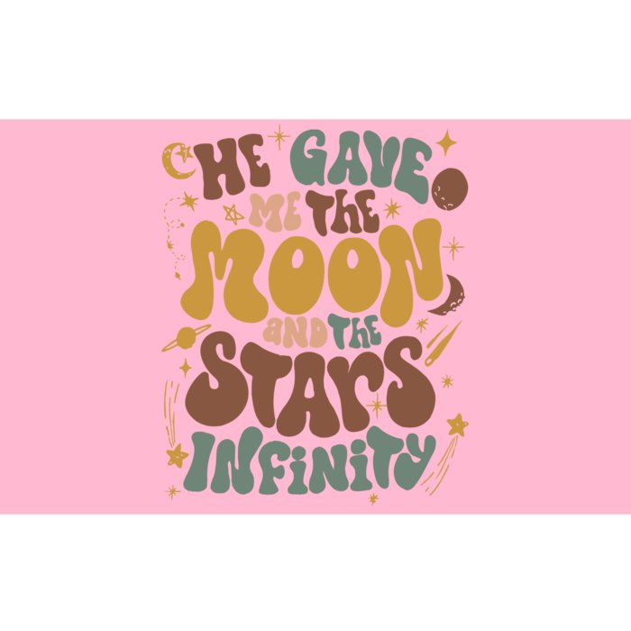 He Gave Me The Moon And The Stars Infinity Belly And Conrad Infinity Bumper Sticker