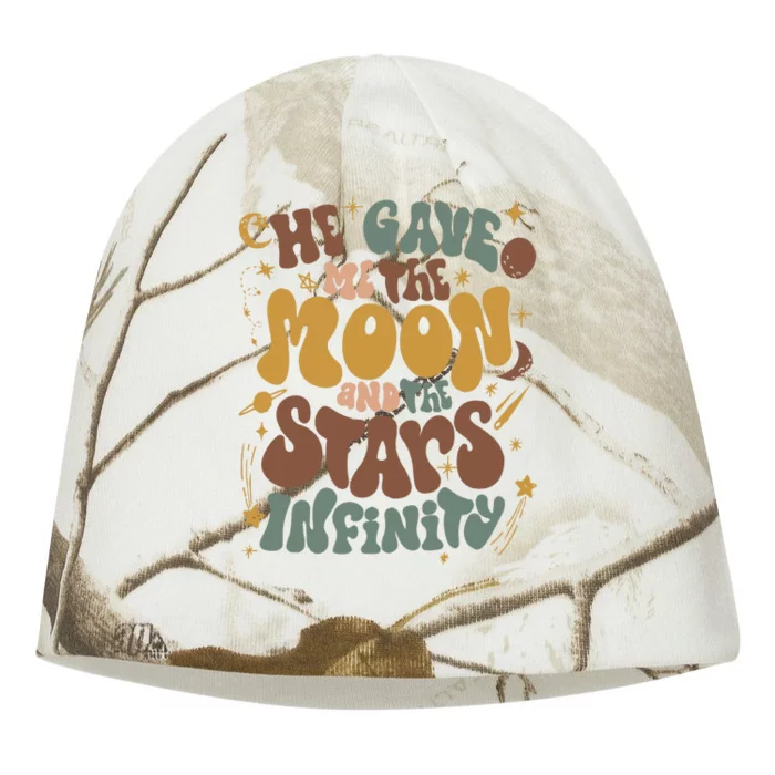 He Gave Me The Moon And The Stars Infinity Belly And Conrad Infinity Kati - Camo Knit Beanie