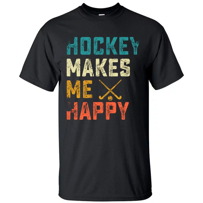 Hockey Gives Me A Zamboner Funny Hockey Tall T-Shirt