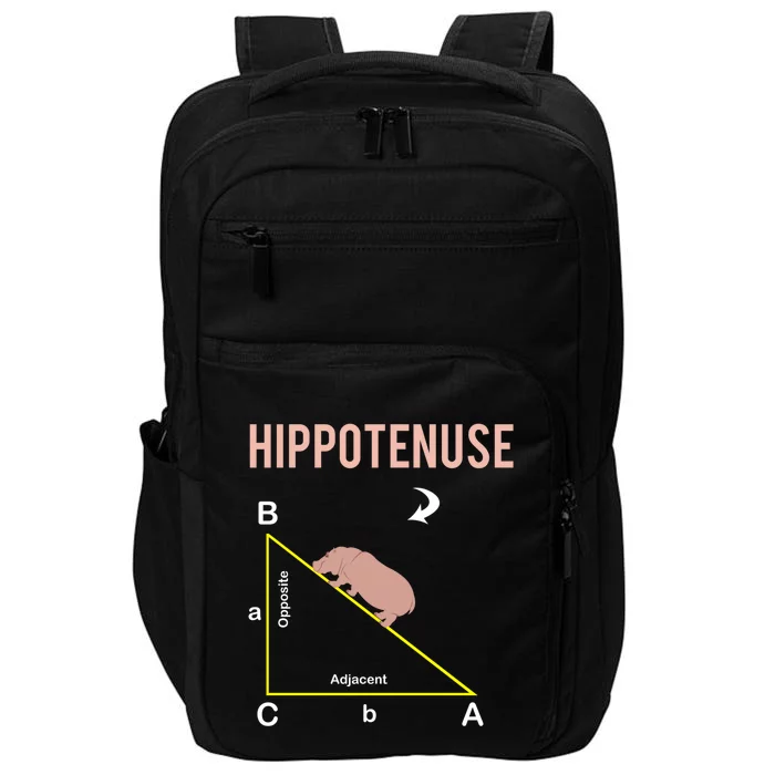 Hippotenuse Geometry Math Joke Hypotenuse Nerd Geek Teacher Impact Tech Backpack