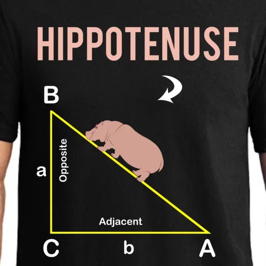 Hippotenuse Geometry Math Joke Hypotenuse Nerd Geek Teacher Pajama Set