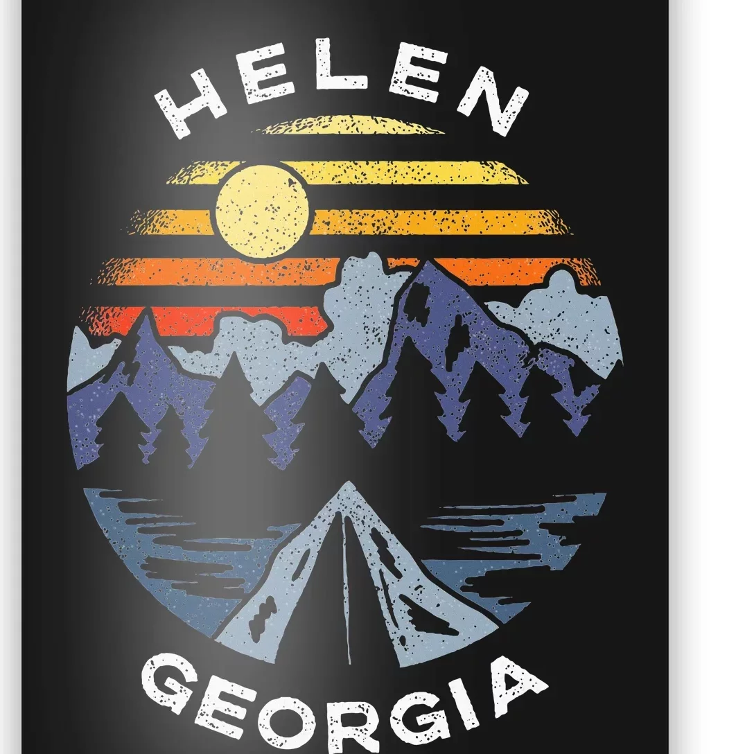 Helen Georgia Mountains Lake Ga Vacation Souvenir Poster