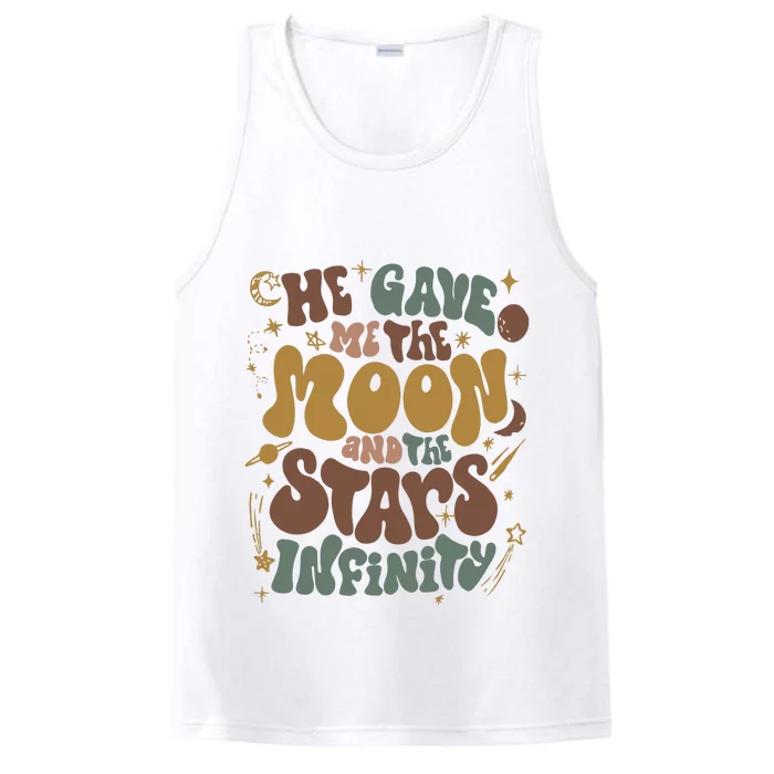 He Gave Me The Moon And The Stars Infinity Belly And Conrad Infinity Performance Tank