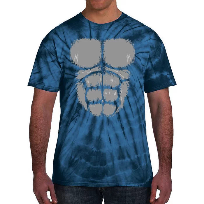 Halloween Gorilla Monkey Costume Money Tie-Dye T-Shirt