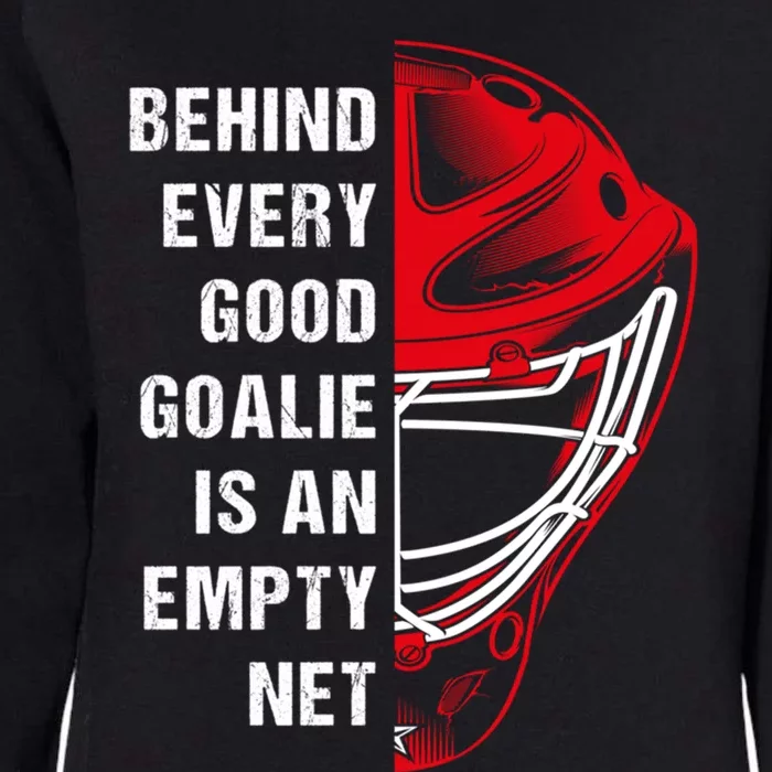 Hockey Goalkeeper Mask Player Outfit For Ice Hockey Goalie Gift Womens California Wash Sweatshirt