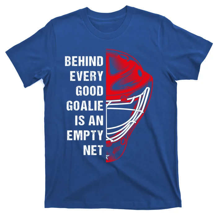 Hockey Goalkeeper Mask Player Outfit For Ice Hockey Goalie Gift T-Shirt