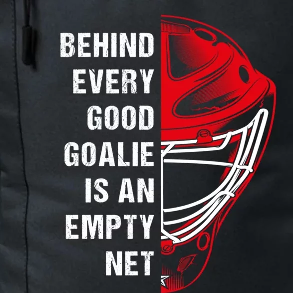 Hockey Goalkeeper Mask Player Outfit For Ice Hockey Goalie Gift Daily Commute Backpack