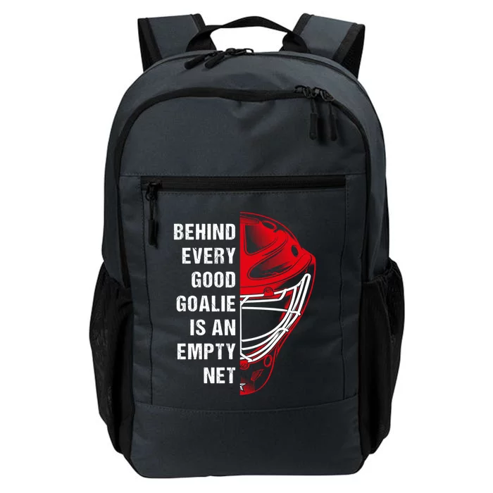 Hockey Goalkeeper Mask Player Outfit For Ice Hockey Goalie Gift Daily Commute Backpack